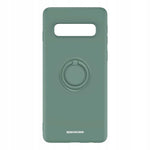 Spacecase Silicone Ring Galaxy S10 dark green