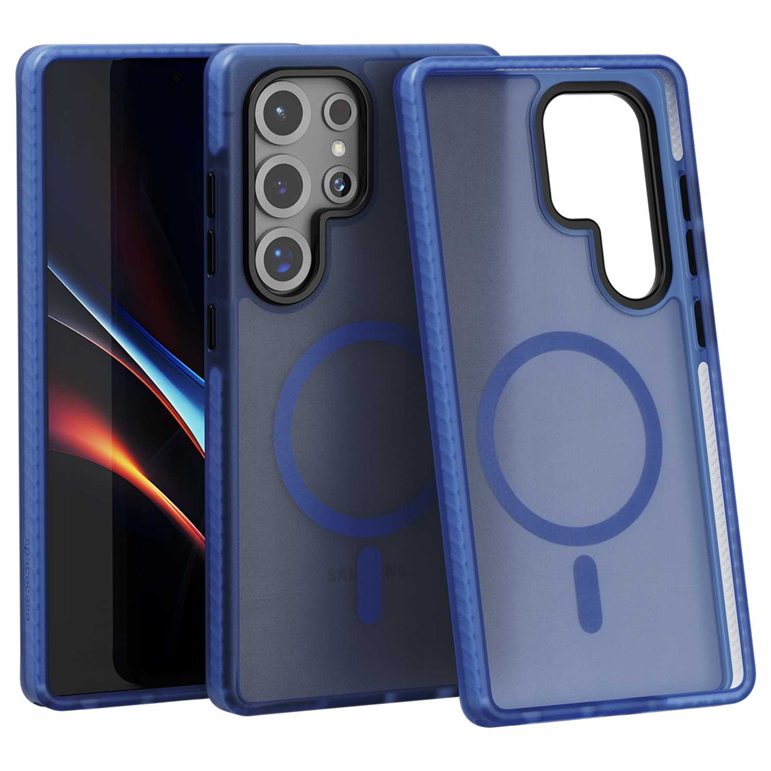 Spacecase Hybrid Fusion Mag Galaxy S25 Ultra blue