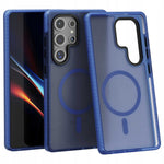 Spacecase Hybrid Fusion Mag Galaxy S25 Ultra blue