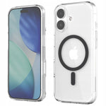 Spacecase Clear Mag iPhone 17 black