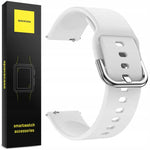 Spacecase Silicone Band 22mm white