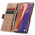 Spacecase Wallet Galaxy Note 20 light brown