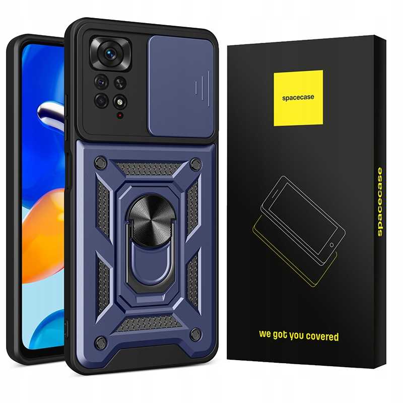 Spacecase Camring Redmi Note 11 Pro 5G blue