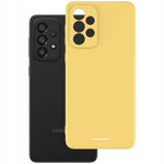 Spacecase Silicone Case Galaxy A33 5G yellow