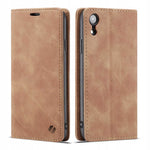 Spacecase Wallet iPhone Xr light brown