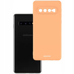 Spacecase Silicone Case Galaxy S10 orange