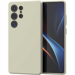Spacecase Silicone Mag Galaxy S25 Ultra beige