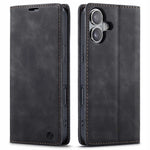 Spacecase Wallet iPhone 16 Plus black