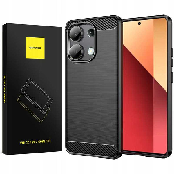 Spacecase Carbon Redmi Note 13 4G black