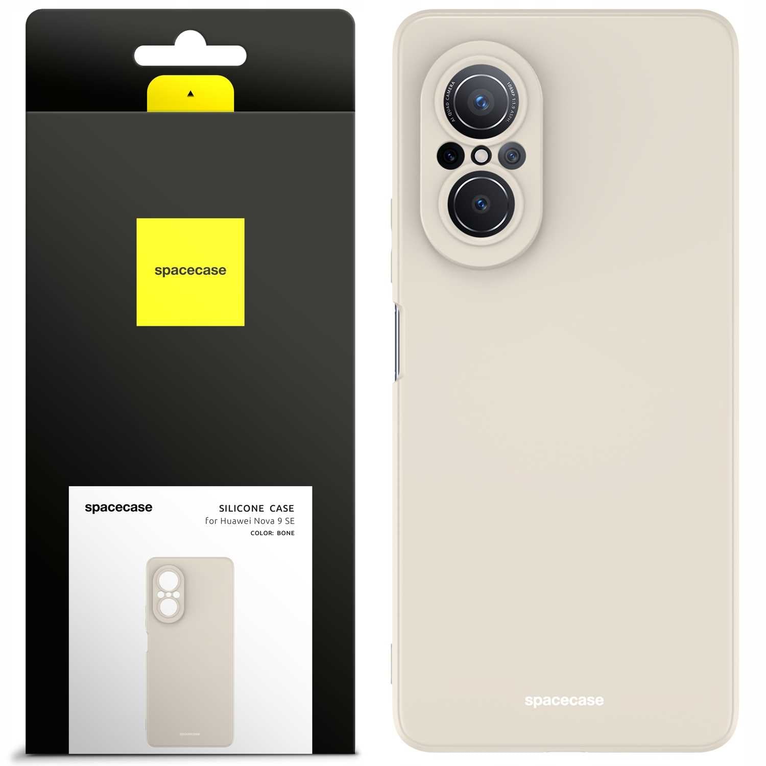 Spacecase Silicone Case Huawei Nova 9 SE bone
