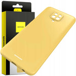 Spacecase Silicone Case Redmi Note 9S/9 Pro yellow