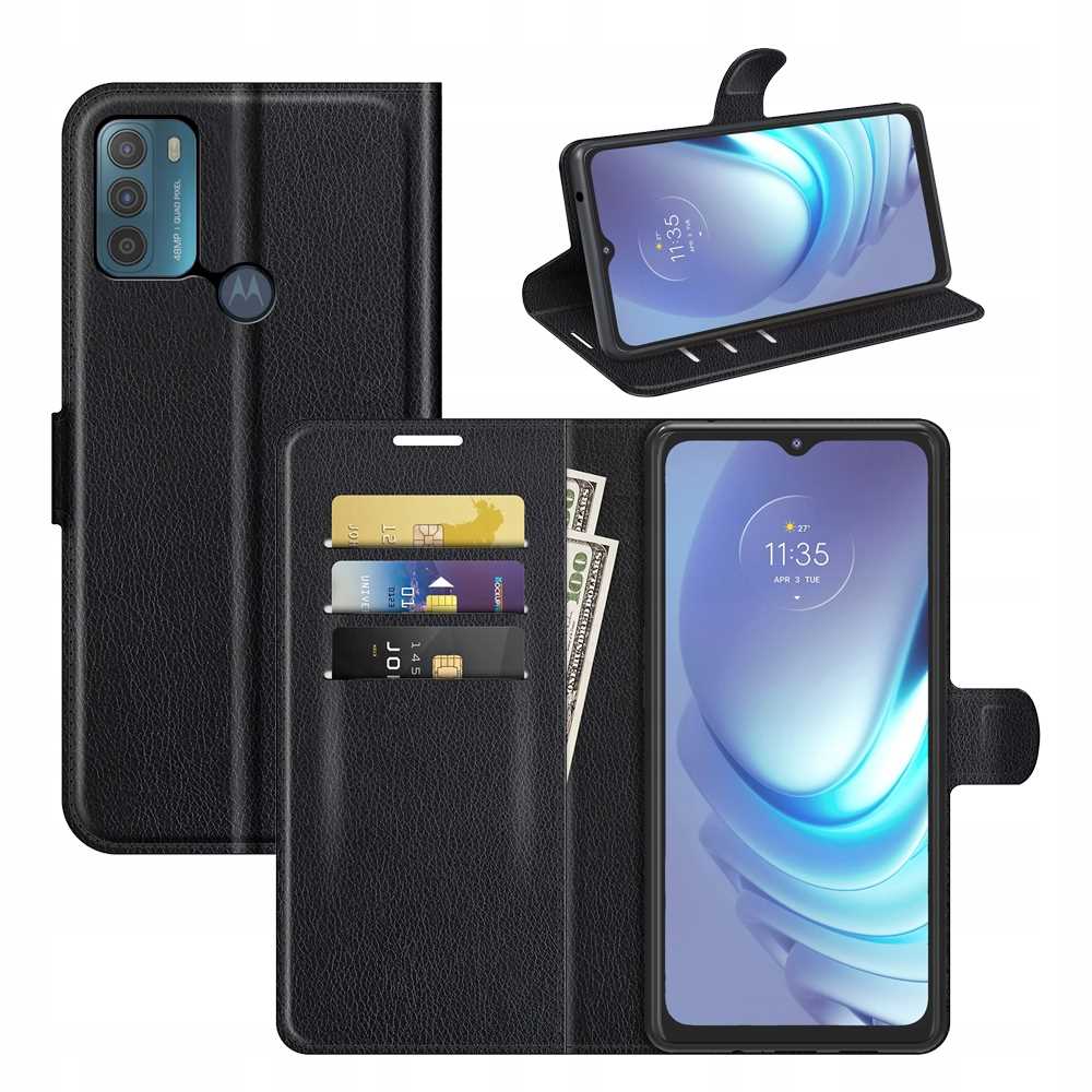 LITCHI Motorola Moto G50 czarny