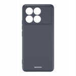 Spacecase Silicone Case Poco F6 Pro 5G black