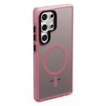 Spacecase Hybrid Fusion Mag Galaxy S25 Ultra pink