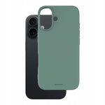 Spacecase Silicone Case iPhone 16 dark green