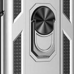 Spacecase Ring NX Galaxy A41 srebrny