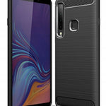 Spacecase Carbon Galaxy A9 2018 czarny