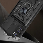Spacecase Camring Motorola Moto G60 black