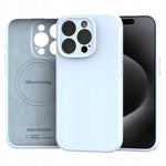 Spacecase Silicone Mag iPhone 15 Pro baby blue