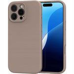 Spacecase Silicone Mag iPhone 16 Pro Max brown