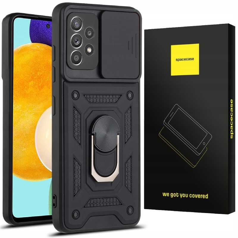 Spacecase Camring Galaxy A52 black