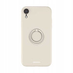 Spacecase Silicone Ring iPhone Xr bone