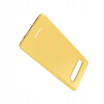 Spacecase Silicone Case Galaxy S10 yellow