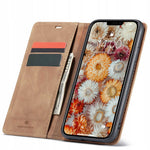 Spacecase Wallet iPhone 11 light brown