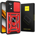 Spacecase Camring Poco X4 Pro 5G red