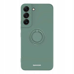 Spacecase Silicone Ring Galaxy S22 dark green