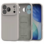 Spacecase Silicone Mag iPhone 17 Pro Max stone