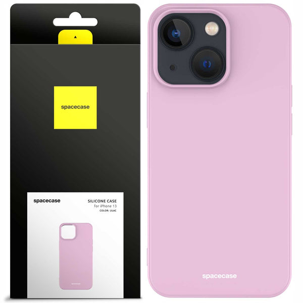 Spacecase Silicone Case iPhone 13 lilac