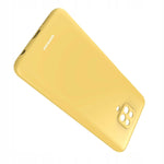 Spacecase Silicone Case Redmi Note 9S/9 Pro yellow
