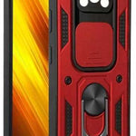 Spacecase Camring Poco X3 Pro red