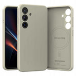 Spacecase Silicone Mag Galaxy S25 beige