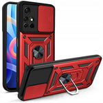 Spacecase Camring Poco M4 Pro 5G czerwony