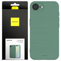 Spacecase Silicone Case iPhone 16E / 17E dark green