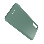 Spacecase Silicone Case Galaxy A70 dark green