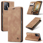 Spacecase Wallet Xiaomi 11T/11T Pro light brown