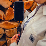 Spacecase Retractable Lanyard SecureLink black