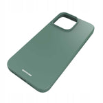 Spacecase Silicone Case iPhone 15 Pro Max dark green