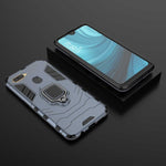 Spacecase X-Ring Oppo A12 niebieski