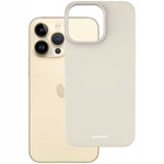 Spacecase Silicone Case iPhone 14 Pro Max bone