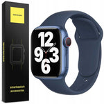 Spacecase Silicone Band AW 42/44/45 ocean blue