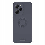 Spacecase Silicone Ring Poco X5 Pro 5G black