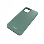 Spacecase Silicone Case iPhone 13 Mini dark green