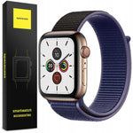 Spacecase Nylon Strap AW 42/44/45 black/navy blue