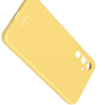 Spacecase Silicone Case Galaxy A34 5G yellow