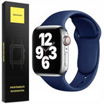 Spacecase Silicone Band AW 38/40/41 navy blue