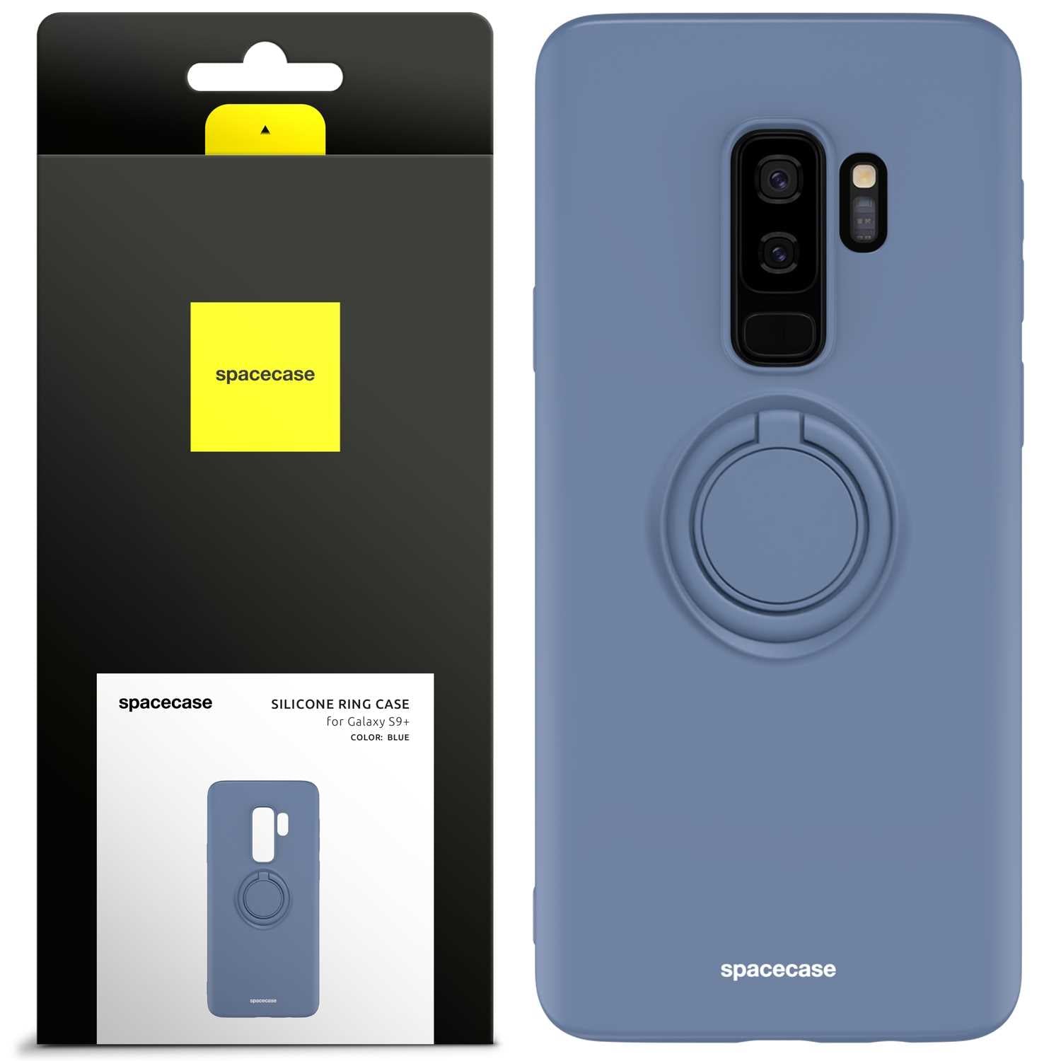 Spacecase Silicone Ring Galaxy S9+ blue